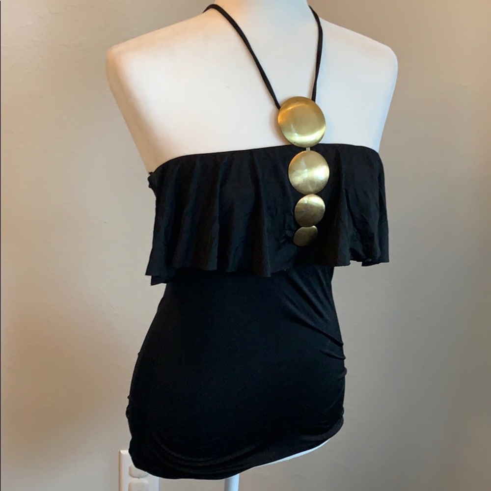 Arden B. Black tube top